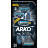 Arko Men Pro3 3 bıçaklı 3 lü Poşet