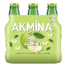 Akmina Elma Aromalı Zengin Mineralli Gazlı İçecek 6x200 ml