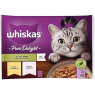 Whiskas 4lü Pure Delight Kedi Maması Dilimli Seçim Tavuklu ve Somonlu 340gr