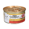 Gourmet Gold Kıyılmış Sığırl Etli Kedi Yaş Mama 85Gr