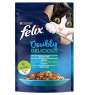 Felix Çifte Lezzet Kedi Maması Somon ve Sardalya85 Gr