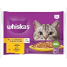 Whiskas 4'lü Kedi Maması Kümes Hayvanları Ziyafeti 340 gr