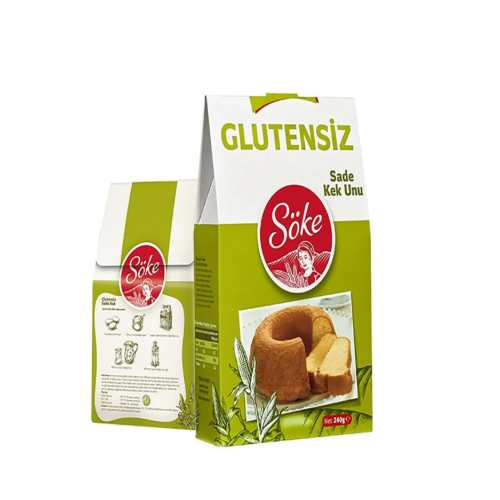 Söke Glütensiz Kek Un Sade 225 Gr